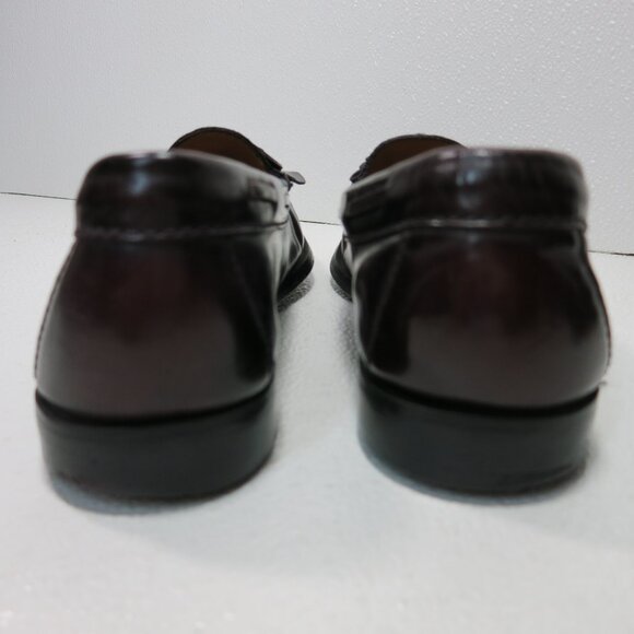 Cole Haan Oil Tanned Leather Tassel Moccasin Loafers Men's Footwear Shoes sz 9 D - Picture 2 of 7